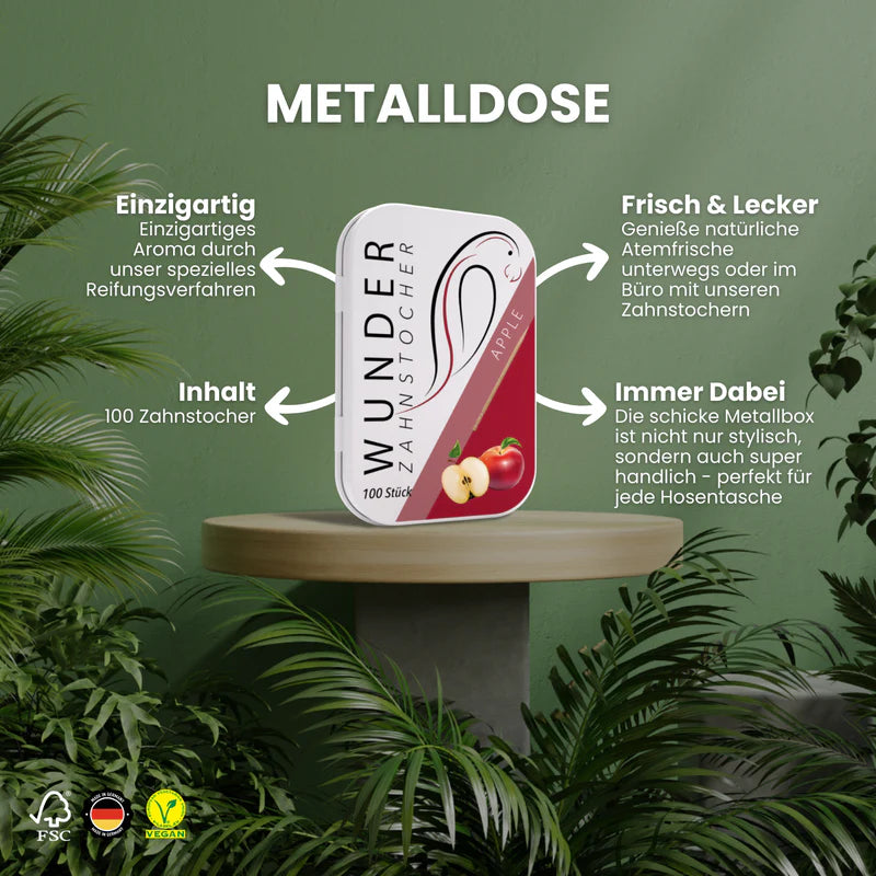 Apfel | Metalldose